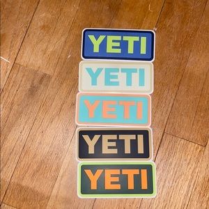 Yeti stickers